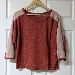 Two-Tone Old Navy Dolman Knit Top